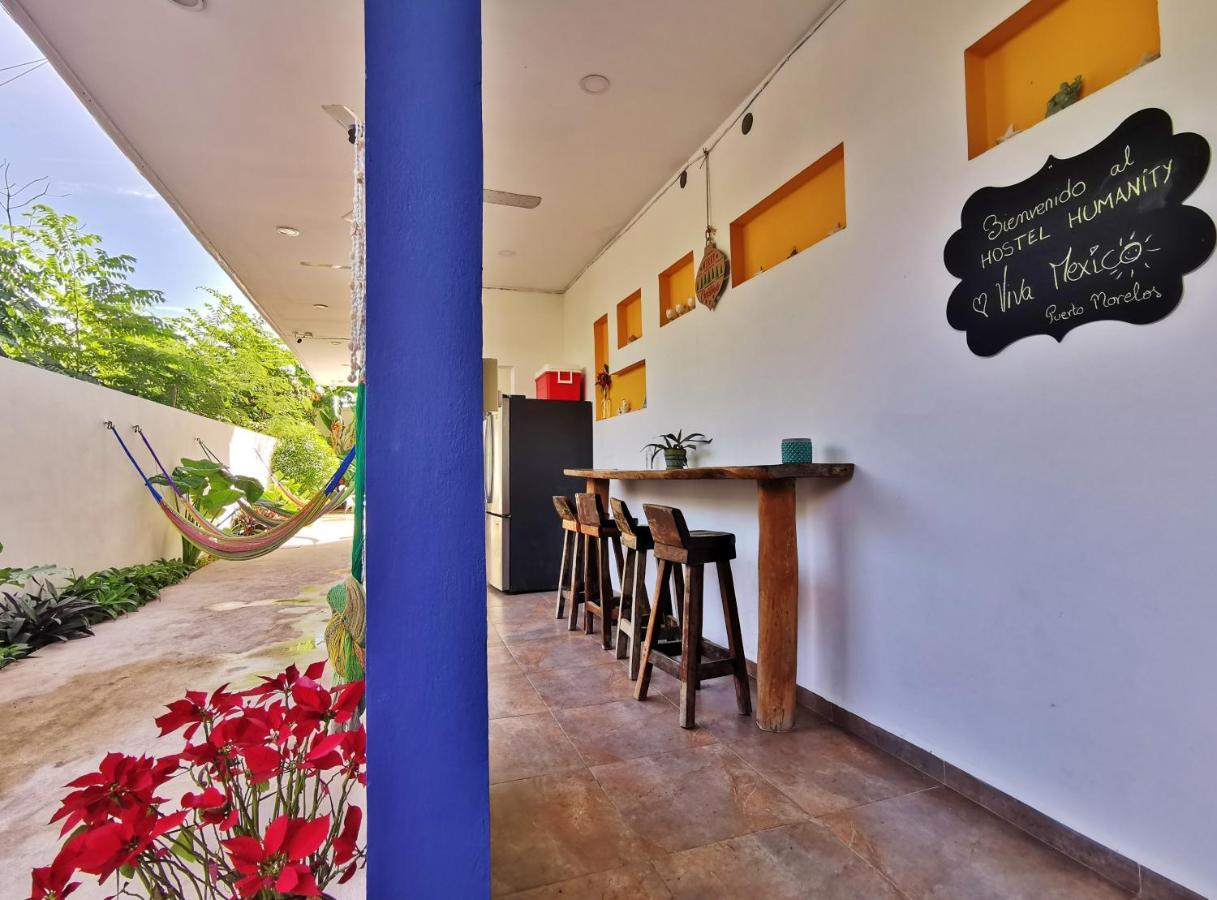 Hostel Humanity Puerto Morelos Dış mekan fotoğraf